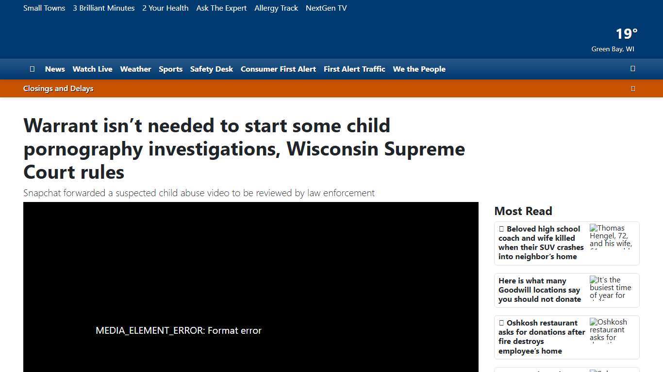 Warrant isn’t needed to start some child pornography investigations, Wisconsin Supreme Court rules